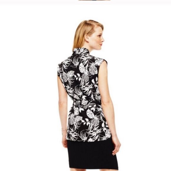 Vince Camino tropical vest small black white - Picture 2 of 9